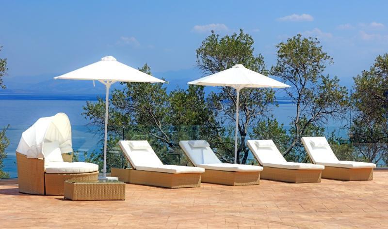 Kairaba Mythos Palace - Adults Only Kouspades Exterior photo The hotel's pool